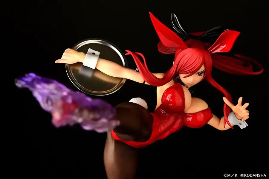 Fairy Tail Statue 1/6 Erza Scarlet High Kick Crimson Bunny Ver. 37 cm Socha fotografii produktu