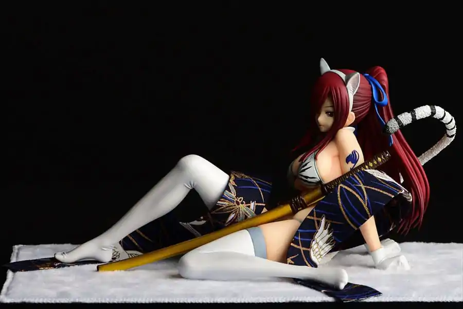 Fairy Tail Soška 1/6 Erza Scarlet - White Tiger CAT Gravure_Style 13 cm fotografii produktu