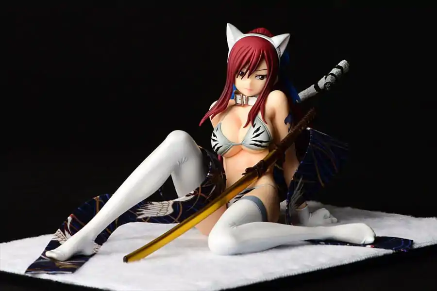 Fairy Tail Soška 1/6 Erza Scarlet - White Tiger CAT Gravure_Style 13 cm fotografii produktu