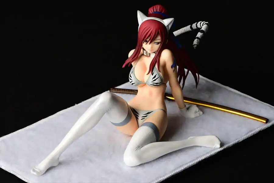 Fairy Tail Soška 1/6 Erza Scarlet - White Tiger CAT Gravure_Style 13 cm fotografii produktu