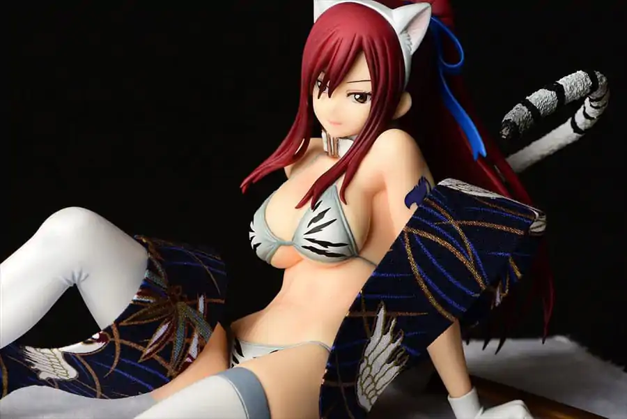 Fairy Tail Soška 1/6 Erza Scarlet - White Tiger CAT Gravure_Style 13 cm fotografii produktu