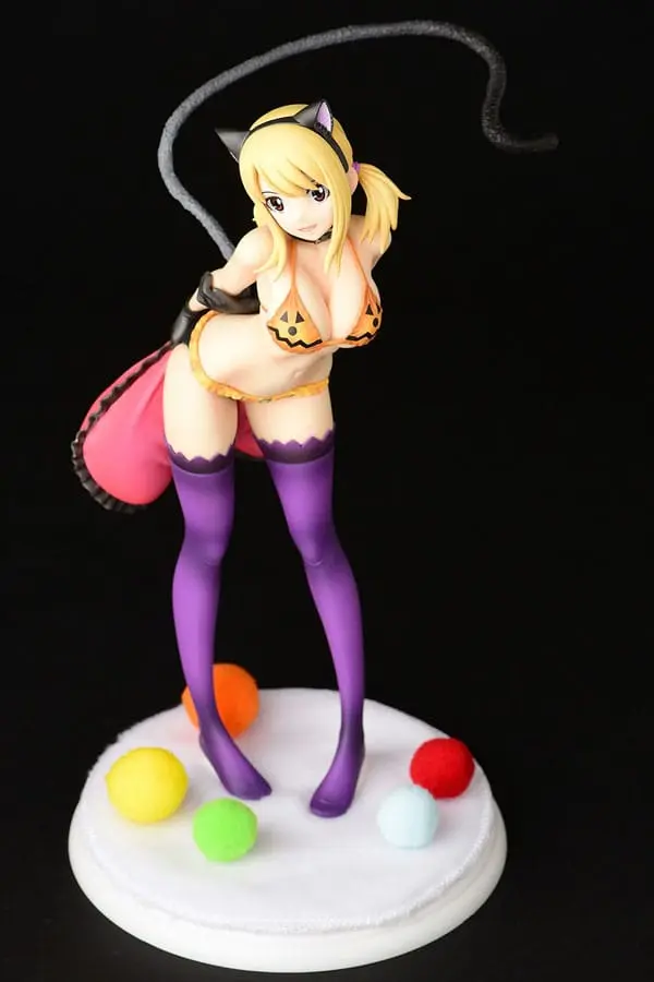 Fairy Tail Socha 1/6 Lucy Heartfilia - Halloween CAT Gravure_Style 25 cm fotografii produktu