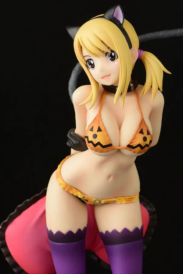 Fairy Tail Socha 1/6 Lucy Heartfilia - Halloween CAT Gravure_Style 25 cm fotografii produktu