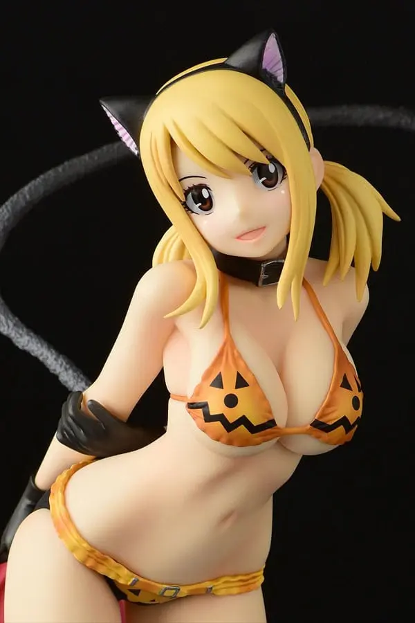 Fairy Tail Socha 1/6 Lucy Heartfilia - Halloween CAT Gravure_Style 25 cm fotografii produktu