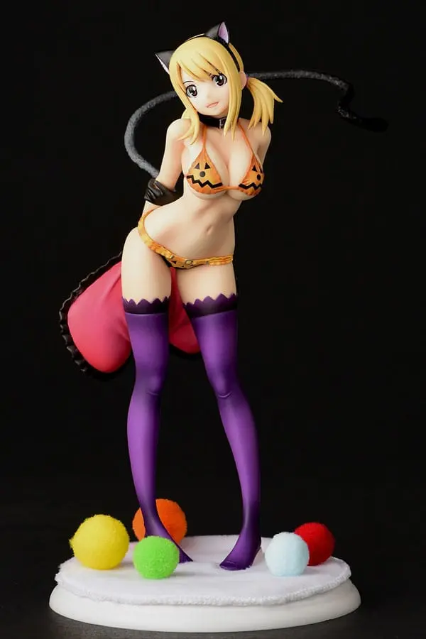 Fairy Tail Socha 1/6 Lucy Heartfilia - Halloween CAT Gravure_Style 25 cm fotografii produktu