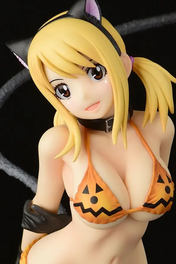 Fairy Tail Socha 1/6 Lucy Heartfilia - Halloween CAT Gravure_Style 25 cm fotografii produktu