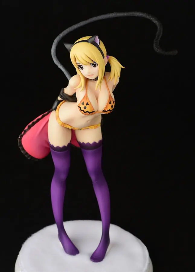 Fairy Tail Socha 1/6 Lucy Heartfilia - Halloween CAT Gravure_Style 25 cm fotografii produktu