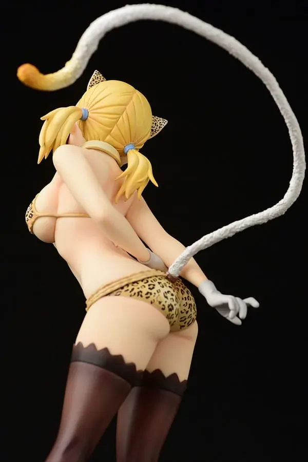 Fairy Tail Socha 1/6 Lucy Heartfilia - Leopardí potisk KOČKA Gravure_Style 25 cm fotografii produktu