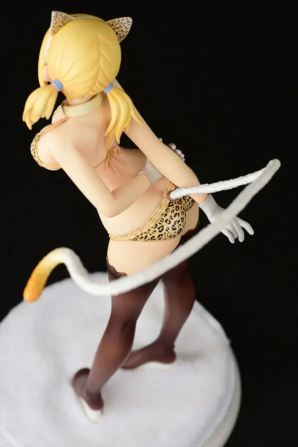 Fairy Tail Socha 1/6 Lucy Heartfilia - Leopardí potisk KOČKA Gravure_Style 25 cm fotografii produktu