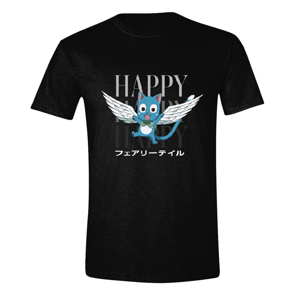 Tričko Fairy Tail Happy Happy Happy fotografii produktu