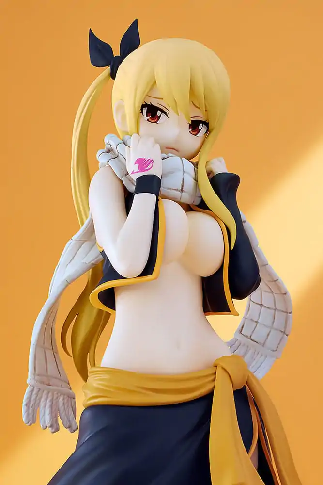 Fairy Tail Pop Up Parade PVC Soška Lucy Heartfilia Natsu Costume Ver. L Velikost 22 cm fotografii produktu
