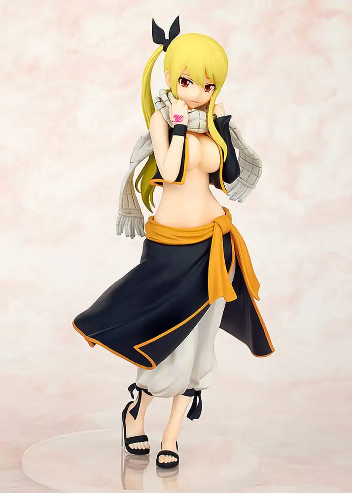 Fairy Tail Pop Up Parade PVC Soška Lucy Heartfilia Natsu Costume Ver. L Velikost 22 cm fotografii produktu