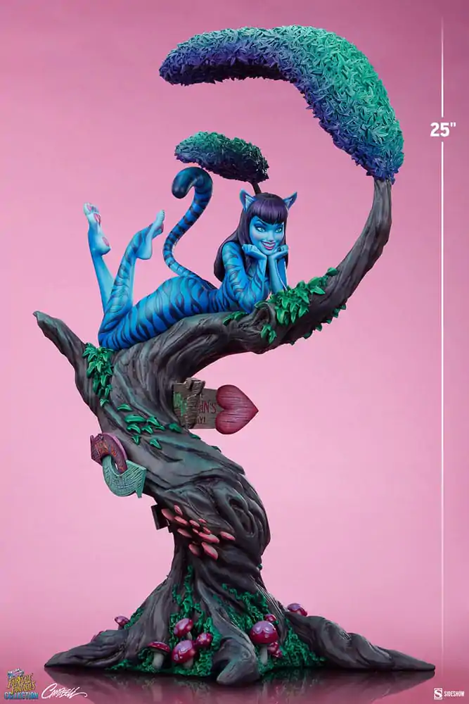 Sběratelská soška Fairytale Fantasies Collection Lady Cheshire Cat 63 cm fotografii produktu