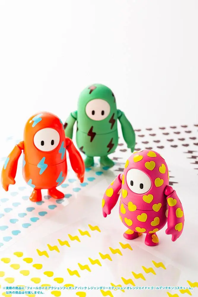 Fall Guys: Ultimate Knockout akční figurka 1/20 Legendary Edition Orangeade / Golden Chicken Costume 8 cm fotografii produktu