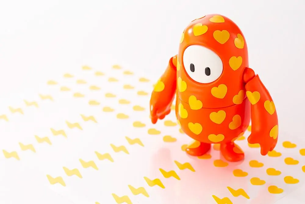 Fall Guys: Ultimate Knockout akční figurka 1/20 Legendary Edition Orangeade / Golden Chicken Costume 8 cm fotografii produktu