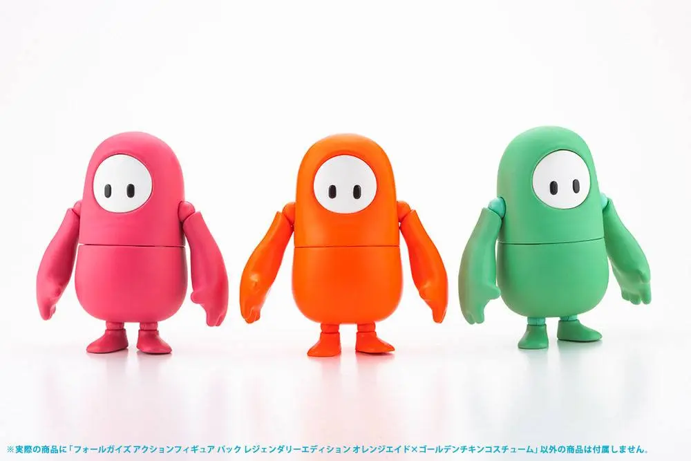 Fall Guys: Ultimate Knockout akční figurka 1/20 Legendary Edition Orangeade / Golden Chicken Costume 8 cm fotografii produktu