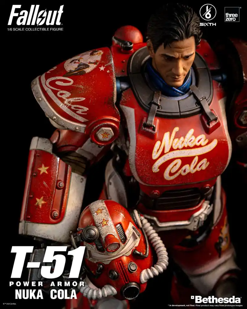 Akční figurka Fallout 1/6 T-51 Nuka Cola Power Armor 37 cm fotografii produktu