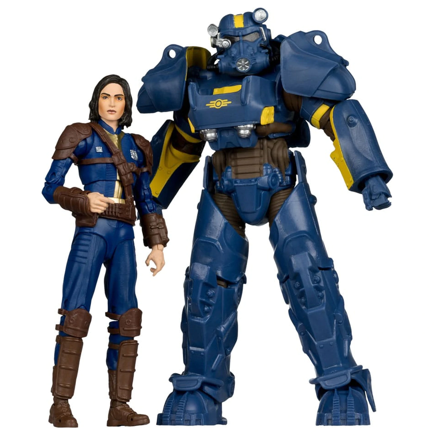 Fallout 4 Socha 2-Pack T-60 Vault Tec & Sole Survivor 18 cm fotografii produktu