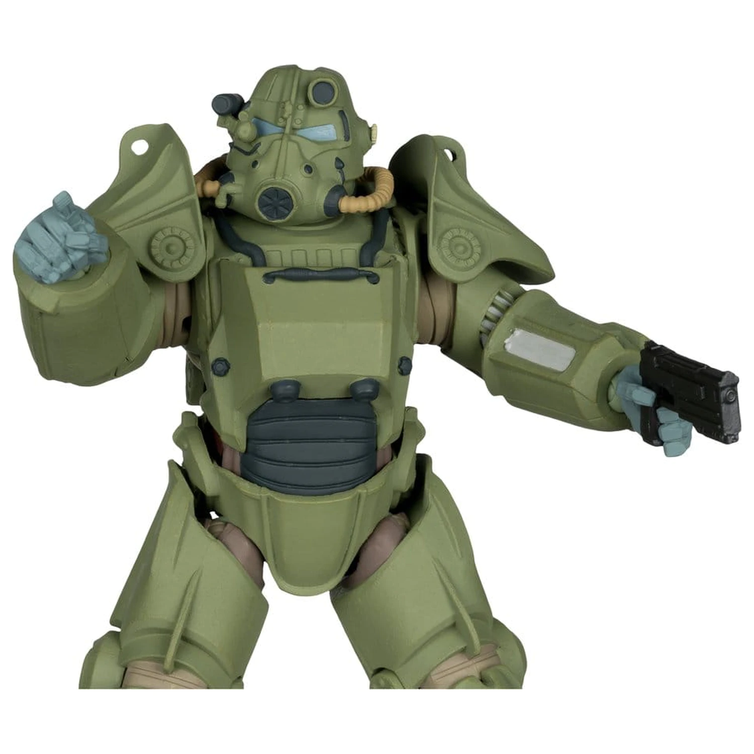 Fallout 76 herní edice akční figurka T-45 Military Armor (Red Platinum Edition) 20 cm fotografii produktu