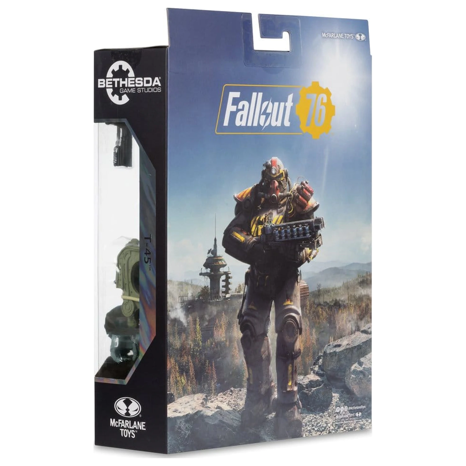 Fallout 76 herní edice akční figurka T-45 Military Armor (Red Platinum Edition) 20 cm fotografii produktu
