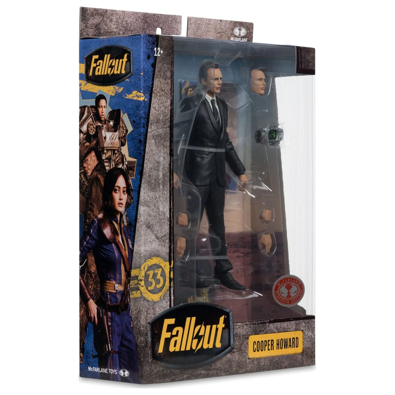 Fallout akční figurka Cooper Howard (Red Platinum Edition) 17 cm fotografii produktu