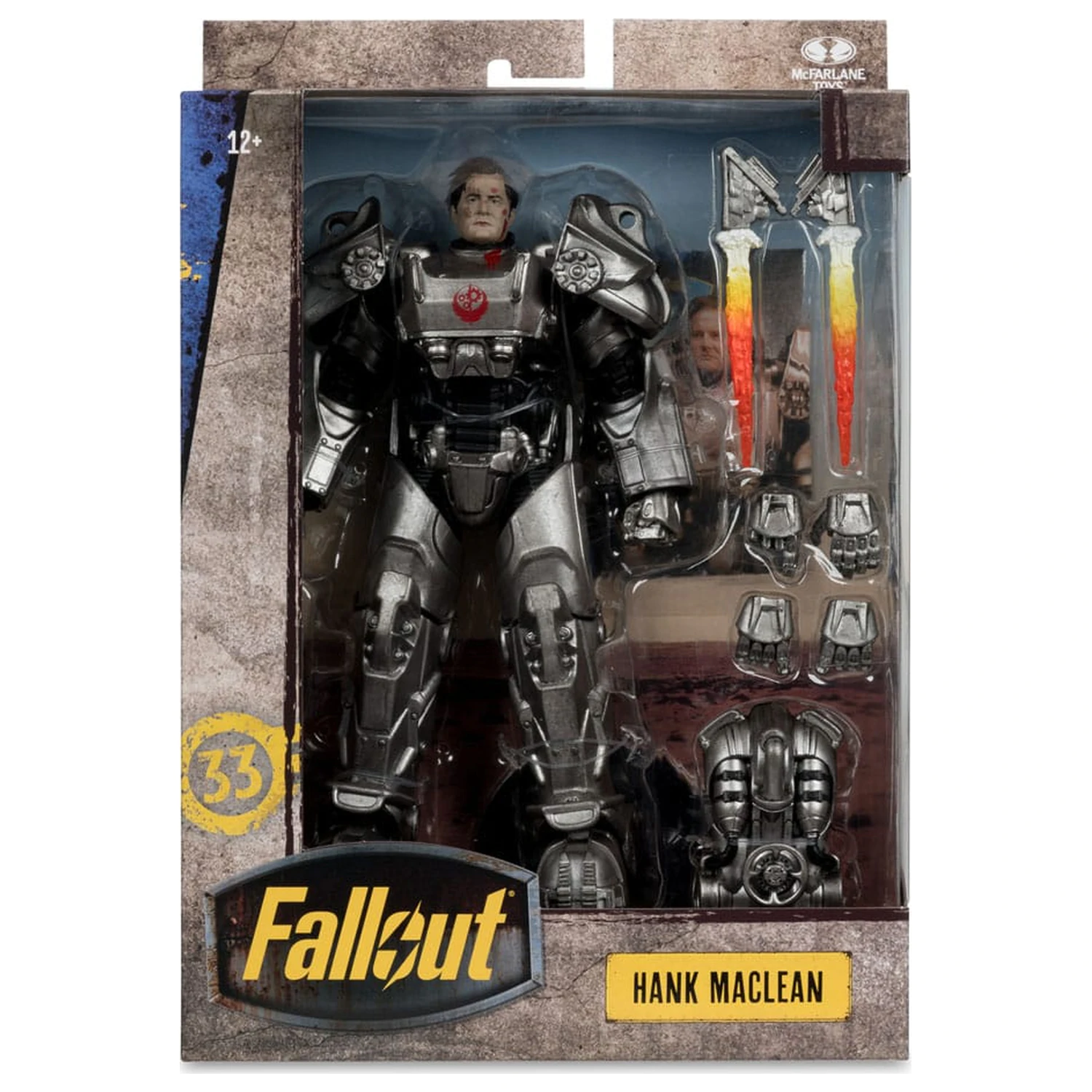 Fallout Akční figurka Hank MacLean 19 cm fotografii produktu