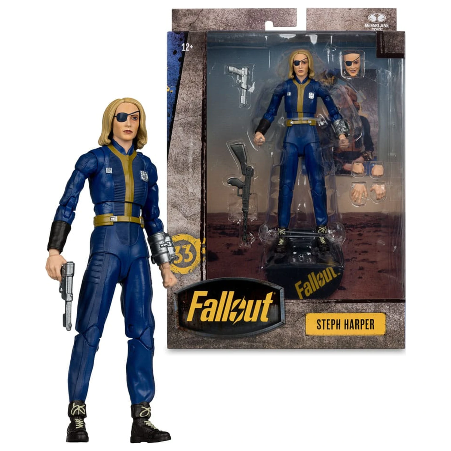 Fallout akční figurka Steph Harper 16 cm fotografii produktu