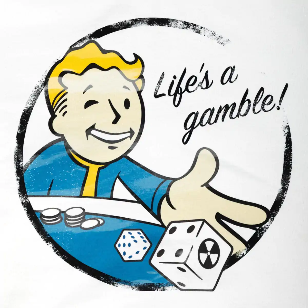 Fallout Mikina na zip Gamble fotografii produktu