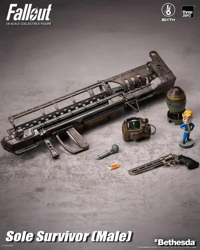 Fallout FigZero akční figurka 1/6 Sole Survivor (Male) 31 cm fotografii produktu