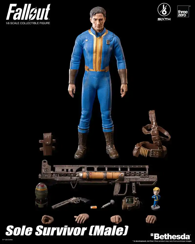 Fallout FigZero akční figurka 1/6 Sole Survivor (Male) 31 cm fotografii produktu
