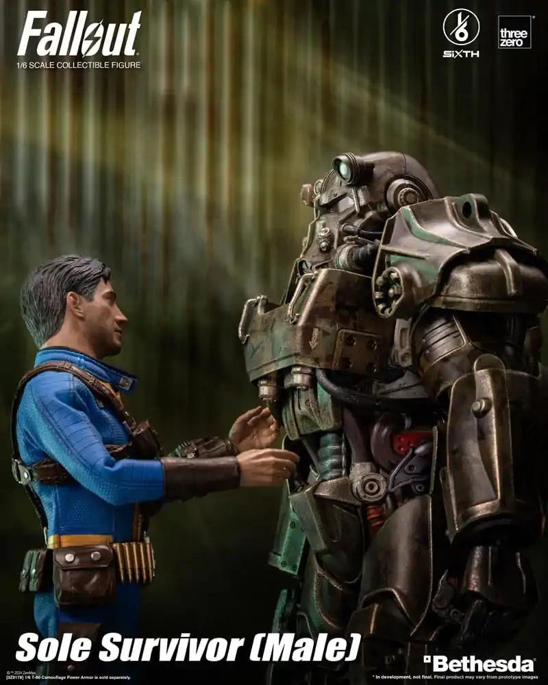 Fallout FigZero akční figurka 1/6 Sole Survivor (Male) 31 cm fotografii produktu