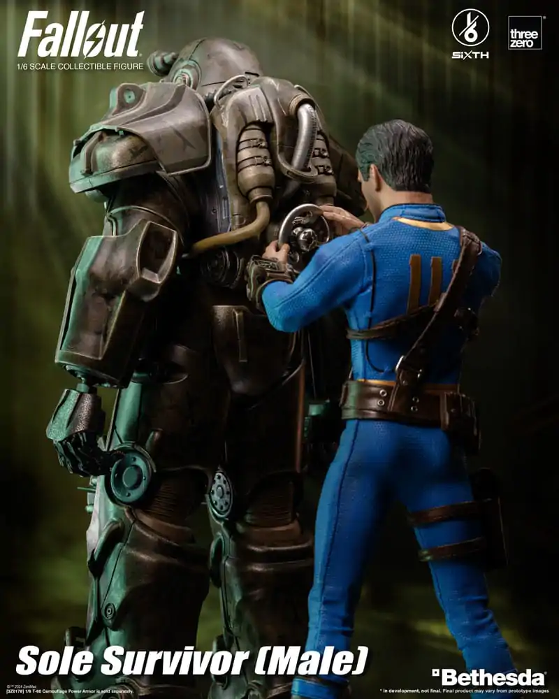 Fallout FigZero akční figurka 1/6 Sole Survivor (Male) 31 cm fotografii produktu