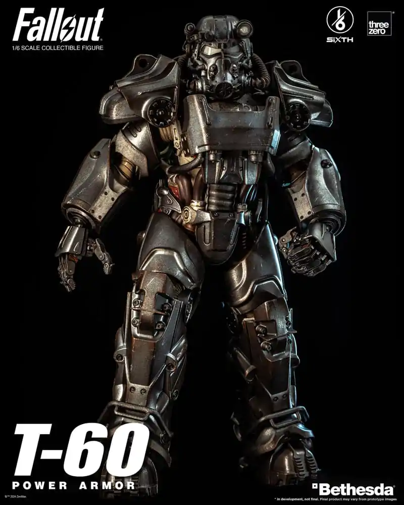 Fallout FigZero Akční figurka 1/6 T-60 Power Armor 37 cm fotografii produktu