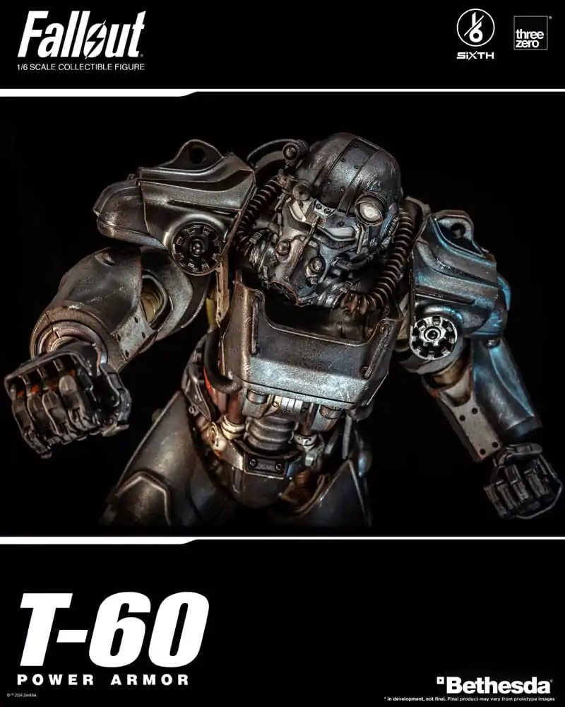 Fallout FigZero Akční figurka 1/6 T-60 Power Armor 37 cm fotografii produktu