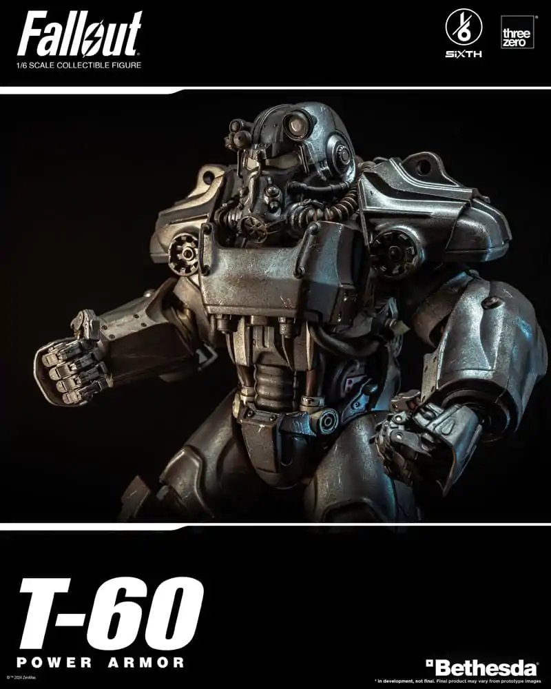 Fallout FigZero Akční figurka 1/6 T-60 Power Armor 37 cm fotografii produktu