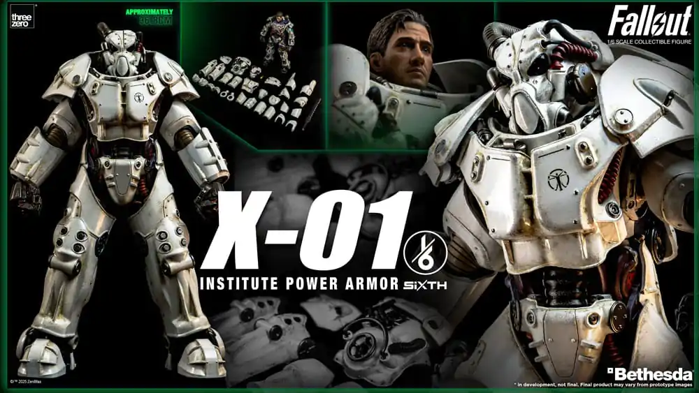 Fallout FigZero akční figurka 1/6 X-01 Institute Power Armor 37 cm fotografii produktu