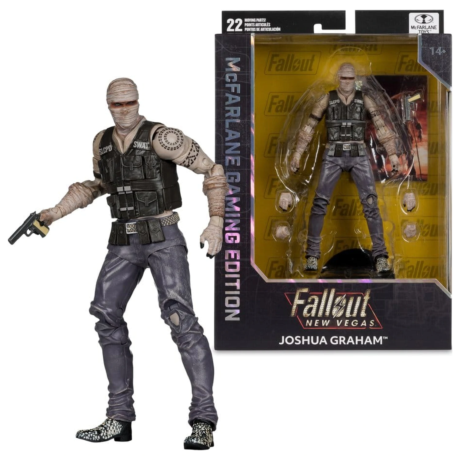 Fallout Gaming Edition akční figurka Joshua Graham 17 cm fotografii produktu