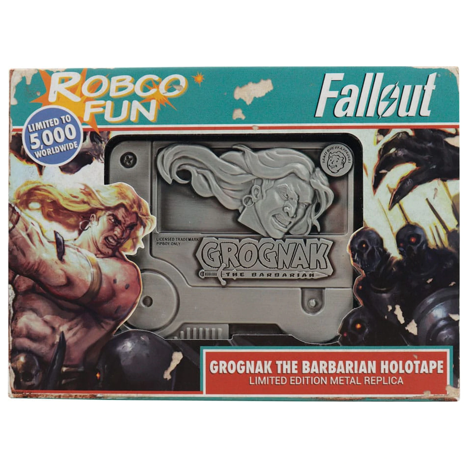 Fallout replika Grognak the Barbarian Holotape fotografii produktu