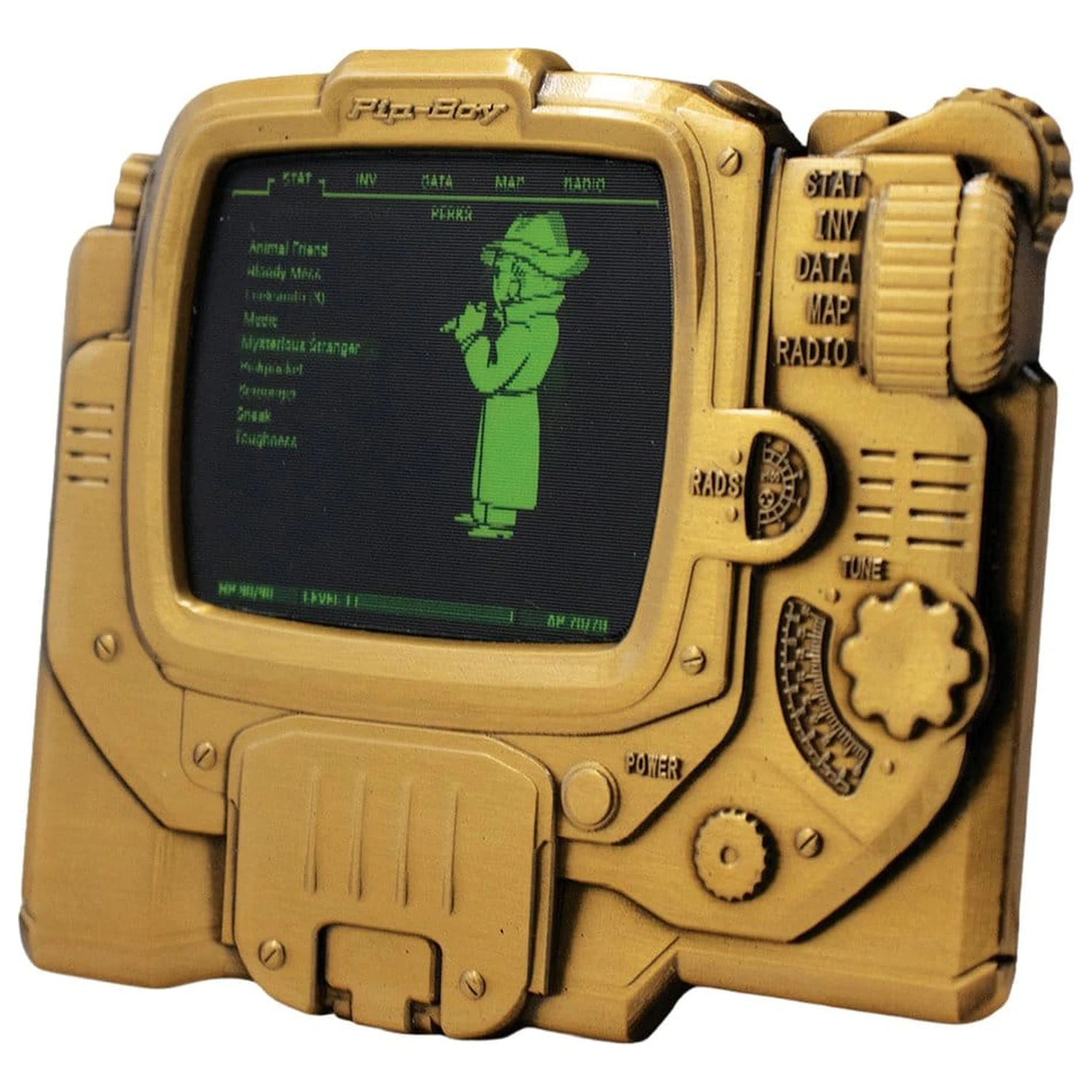 Fallout Ingot Pip-Boy Limitovaná edice lentikulární Mysterious Stranger varianta fotografii produktu