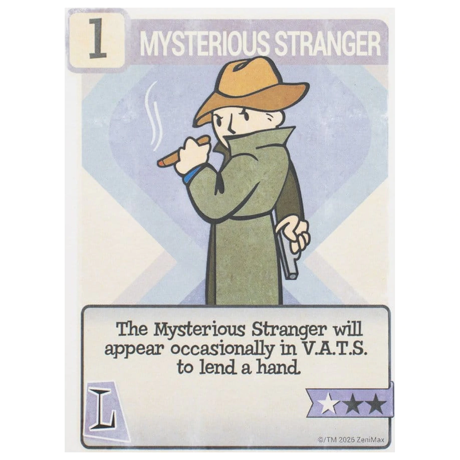 Fallout Ingot Pip-Boy Limitovaná edice lentikulární Mysterious Stranger varianta fotografii produktu