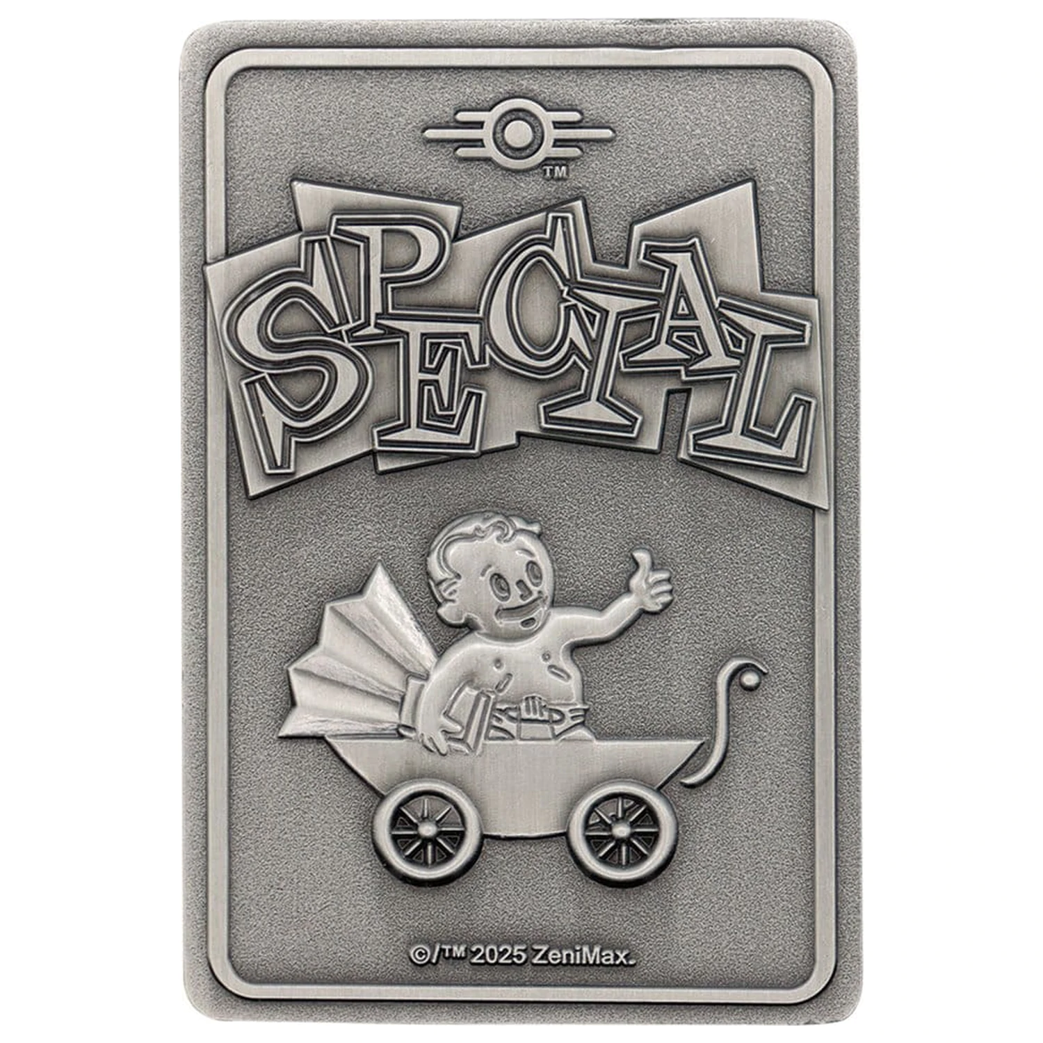 Fallout Ingots s albem S.P.E.C.I.A.L. Perk Card sběratelské album fotografii produktu