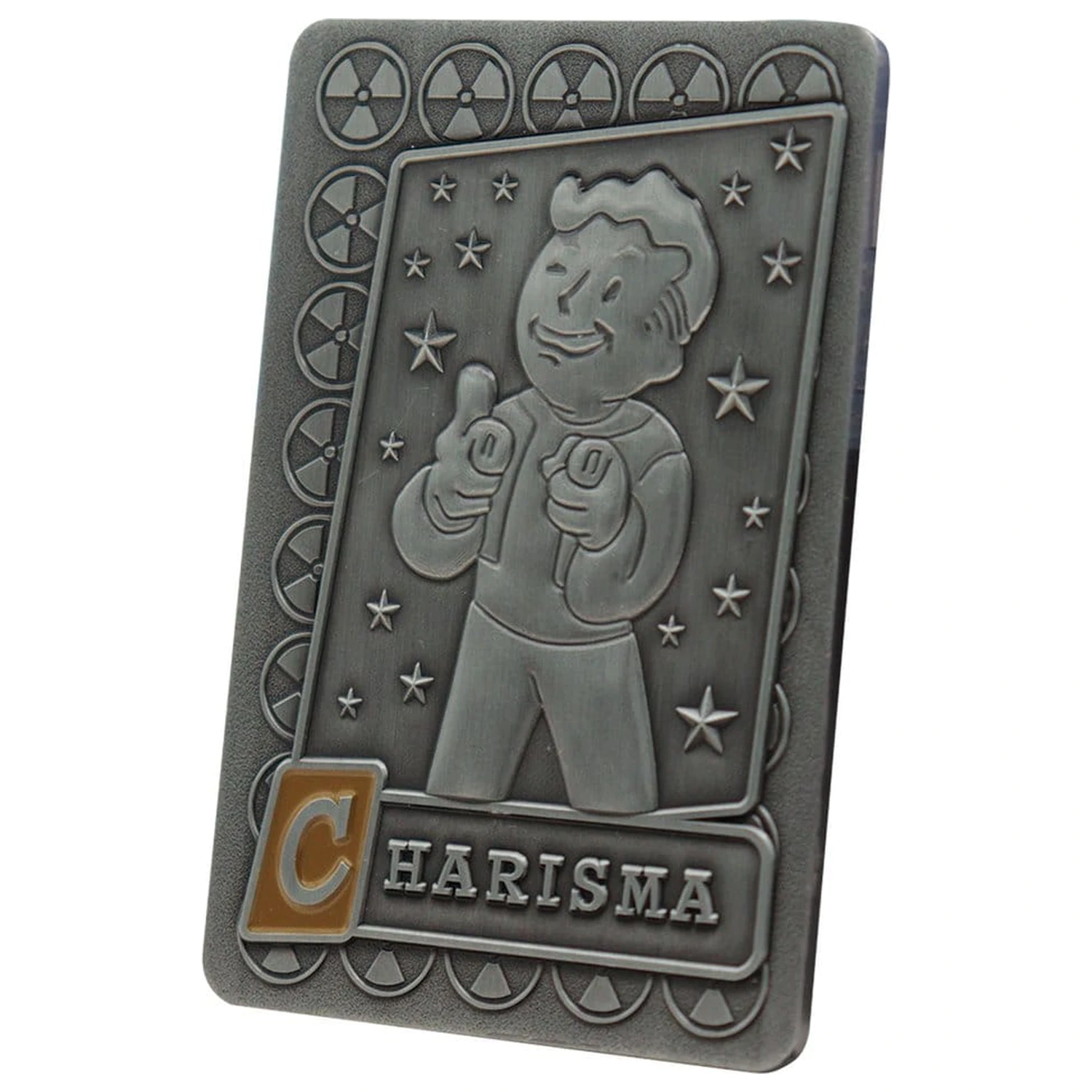 Fallout Ingots s albem S.P.E.C.I.A.L. Perk Card sběratelské album fotografii produktu