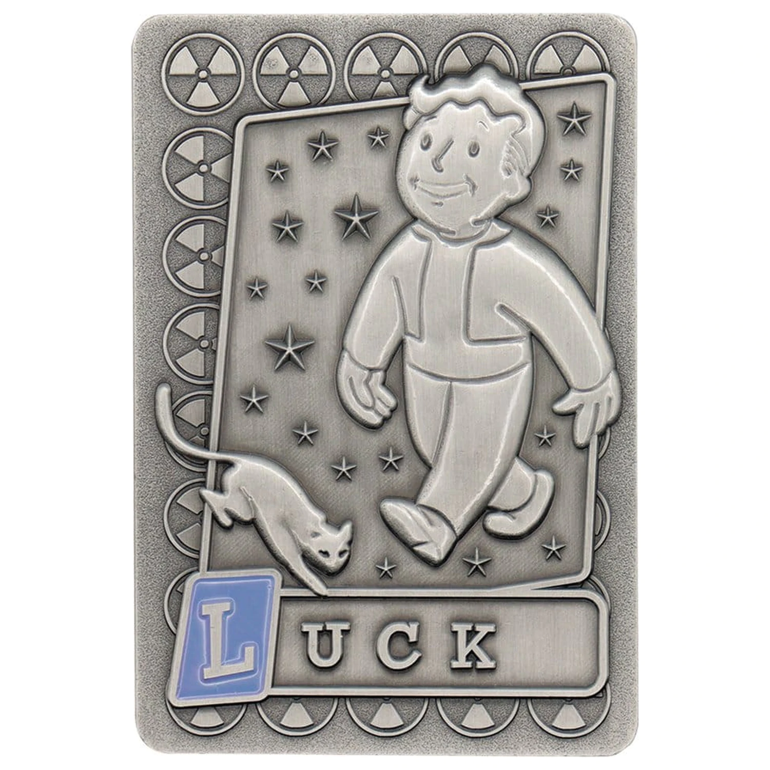 Fallout Ingots s albem S.P.E.C.I.A.L. Perk Card sběratelské album fotografii produktu