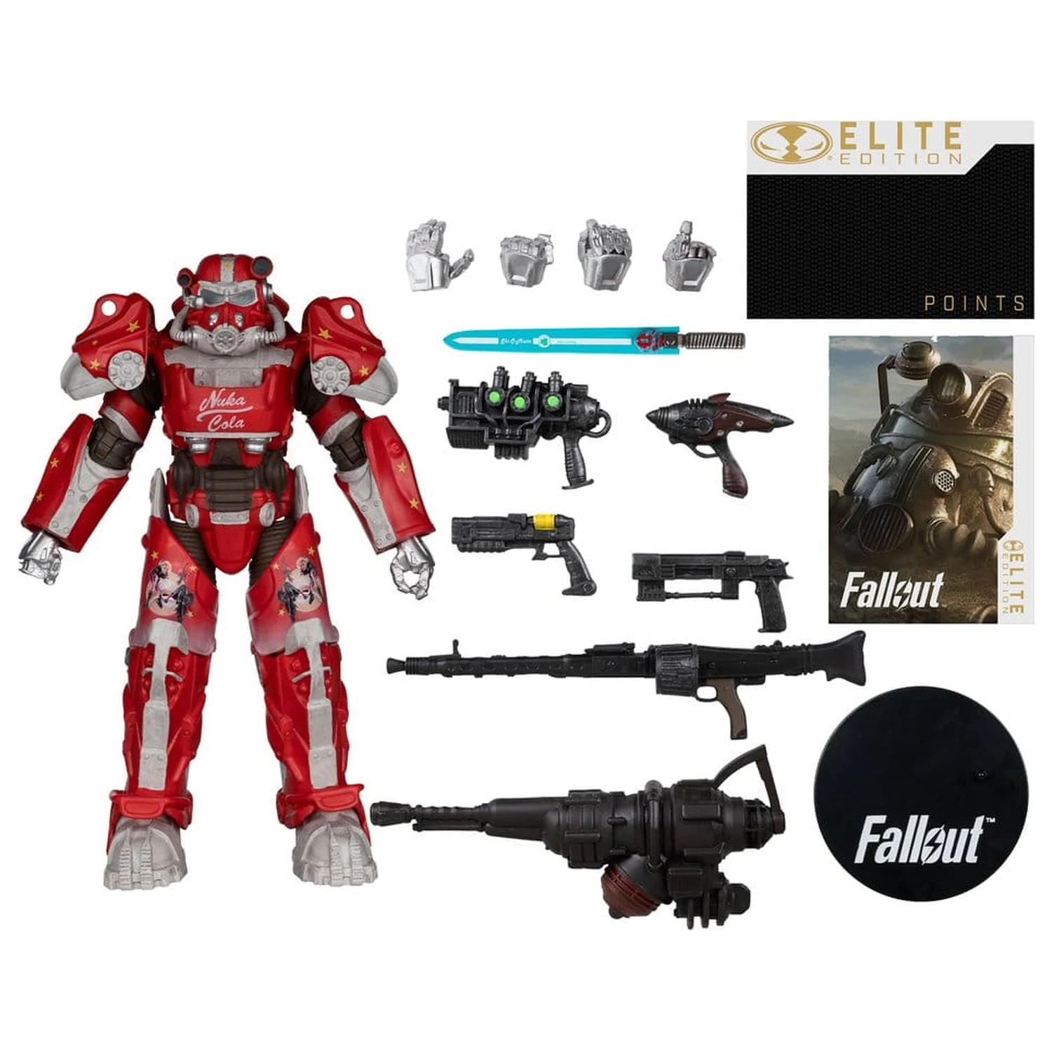 Fallout McFarlane Elite Edition Akční figurka Fallout 76 Nuka Cola T-60 (Gold Label) 19 cm fotografii produktu