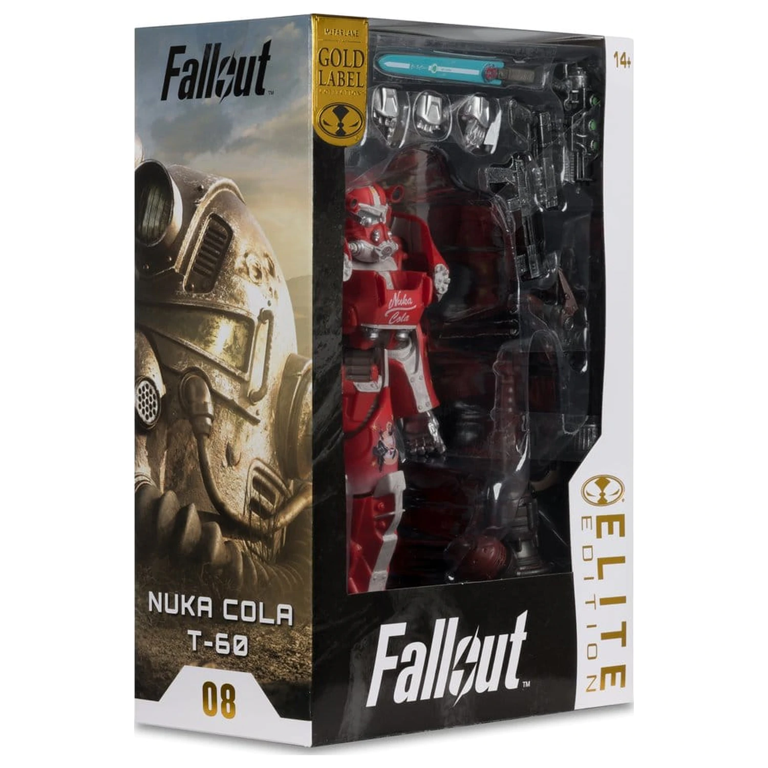 Fallout McFarlane Elite Edition Akční figurka Fallout 76 Nuka Cola T-60 (Gold Label) 19 cm fotografii produktu