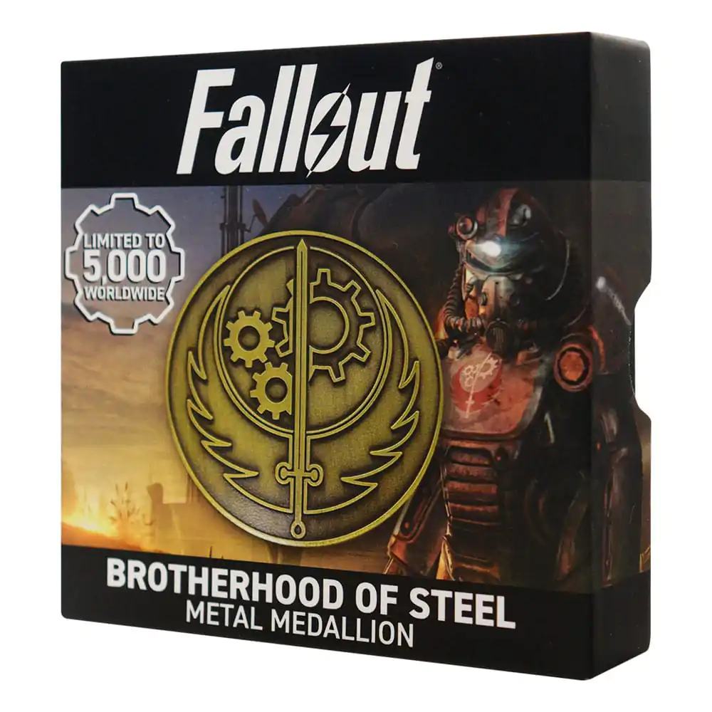 Fallout Medailon Bratrstvo oceli fotografii produktu