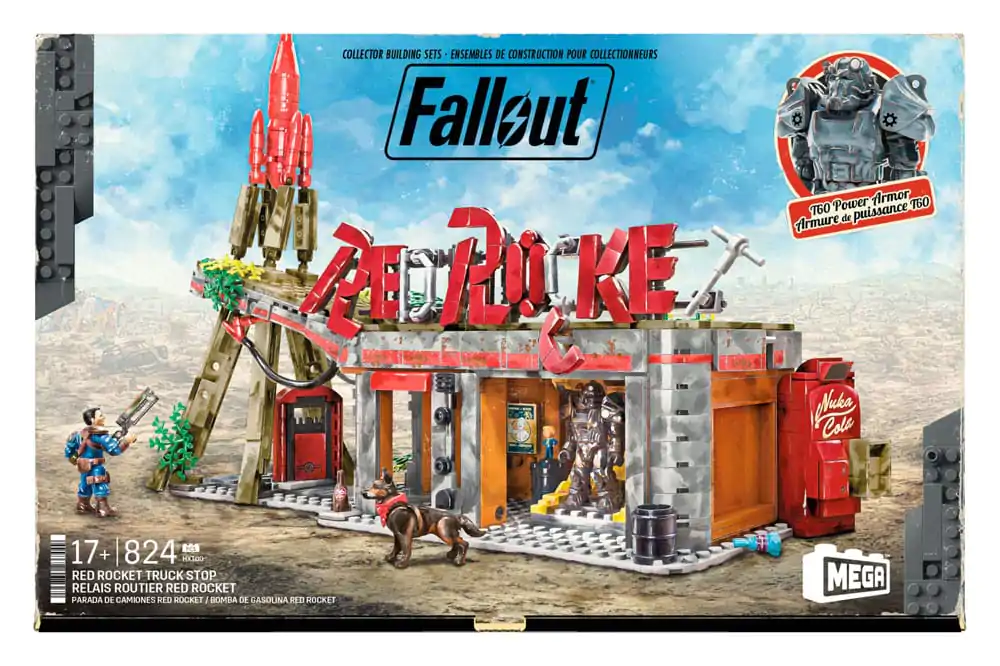 Fallout MEGA Stavebnice Red Rocket Truck Stop fotografii produktu