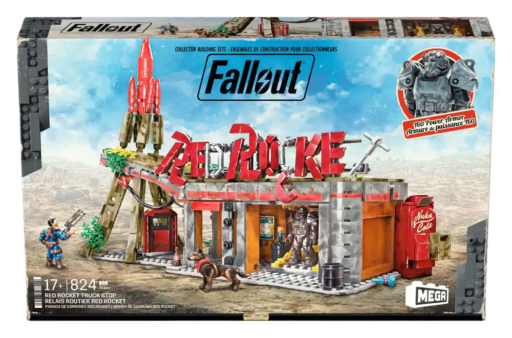 Fallout MEGA Stavebnice Red Rocket Truck Stop fotografii produktu