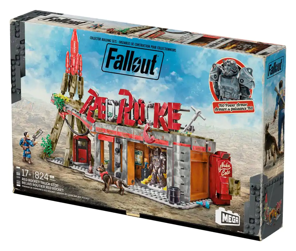 Fallout MEGA Stavebnice Red Rocket Truck Stop fotografii produktu