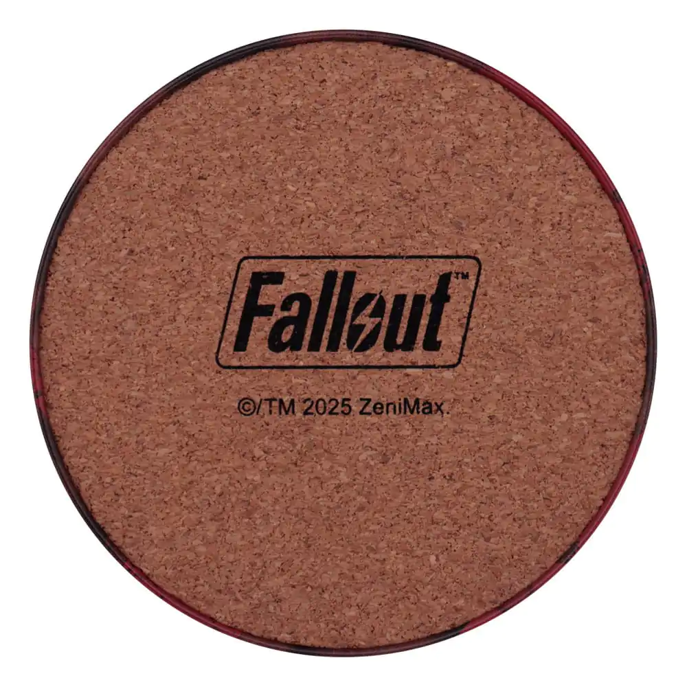 Fallout tácky, balení 4 kovových podtácků na nápoje fotografii produktu